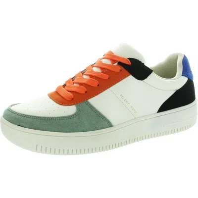 French Connection Womens Lace-up Suede Casual And Fashion Sneakers