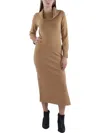 French Connection Womens Off-the-shoulder Midi Sweaterdress In Multi