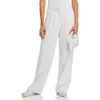 French Connection Womens Pinstripe Pockets Wide Leg Pants In Multi