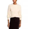 French Connection Womens Ribbed Trim Alpaca Pullover Sweater In Multi