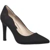 French Connection Womens Scalloped Vegan Suede Pumps In Black