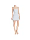 French Connection Womens Sleeveless Short Mini Dress In Lavender