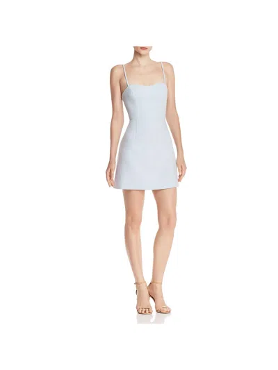 French Connection Womens Sleeveless Short Mini Dress In Lavender