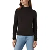 French Connection Cosysoft Mock Neck Sweater In Black