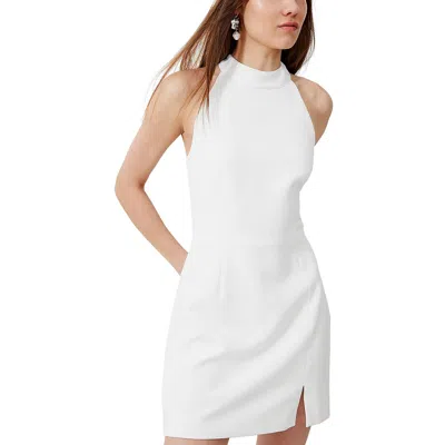 FRENCH CONNECTION WOMENS TEXTURED ABOVE KNEE HALTER DRESS