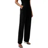 French Connection Womens Pleated Polyester Suit Pants In Black