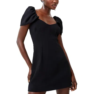 FRENCH CONNECTION WOMENS V-NECK MINI SHEATH DRESS