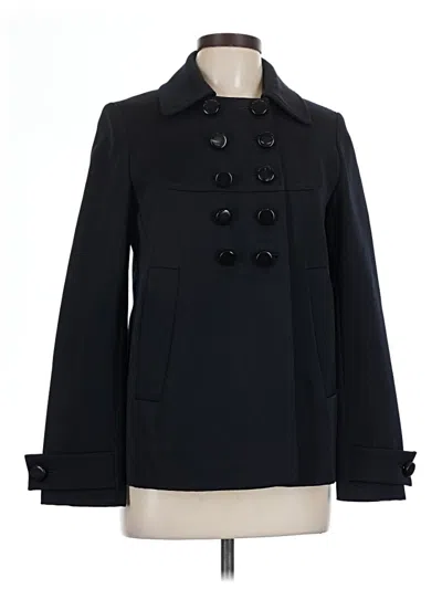 Pre-owned French Connection Wool Coat In Blue