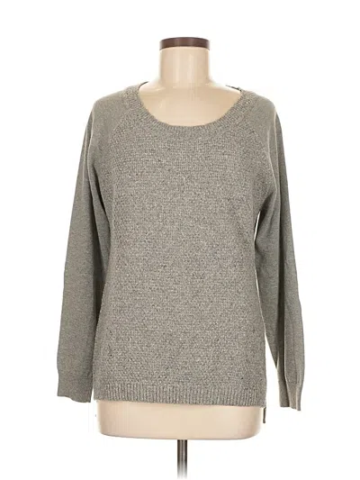 Pre-owned French Connection Wool Pullover Sweater In Gray