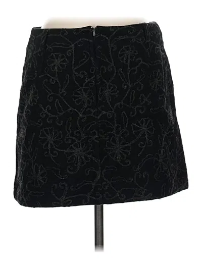 Pre-owned French Connection Wool Skirt In Black
