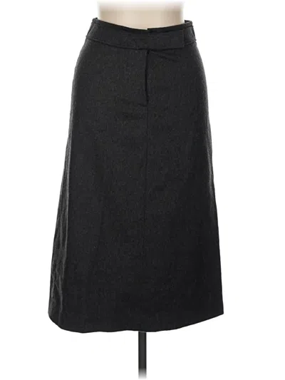 Pre-owned French Connection Wool Skirt In Gray