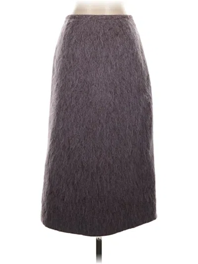 Pre-owned French Connection Wool Skirt In Purple