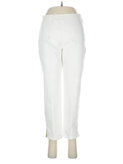 Pre-owned French Dressing Jeans Casual Pants In White