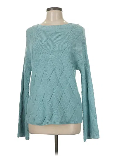 Pre-owned French Dressing Jeans Pullover Sweater In Blue