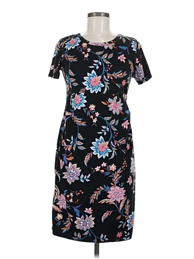 Pre-owned French Grey Casual Dress In Black