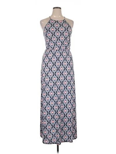 Pre-owned French Grey Casual Dress In Blue