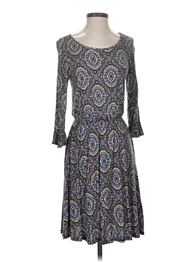 Pre-owned French Grey Casual Dress In Gray