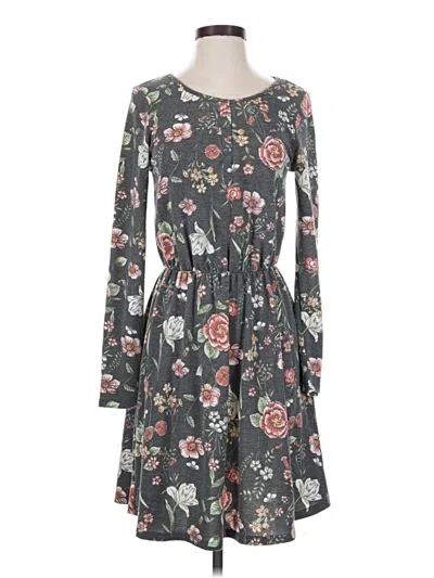 Pre-owned French Grey Casual Dress In Gray