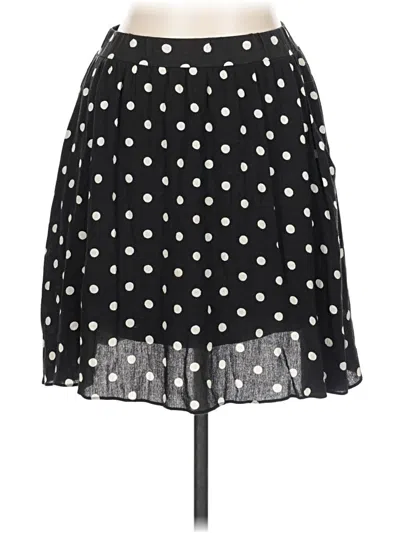 Pre-owned French Grey Casual Skirt In Black