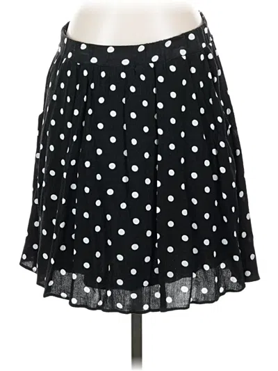 Pre-owned French Grey Casual Skirt In Black