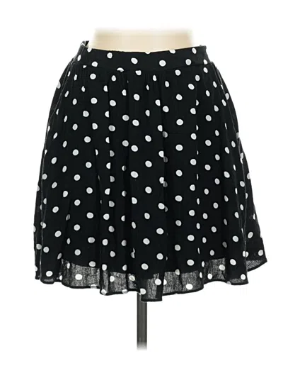 Pre-owned French Grey Casual Skirt In Black