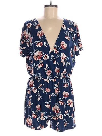 Pre-owned French Grey Romper In Blue
