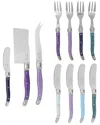 French Home 11pc Laguiole Charcuterie Set In Multi