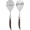 French Home 2-piece Laguiole Connoisseur Rosewood Salad Servers