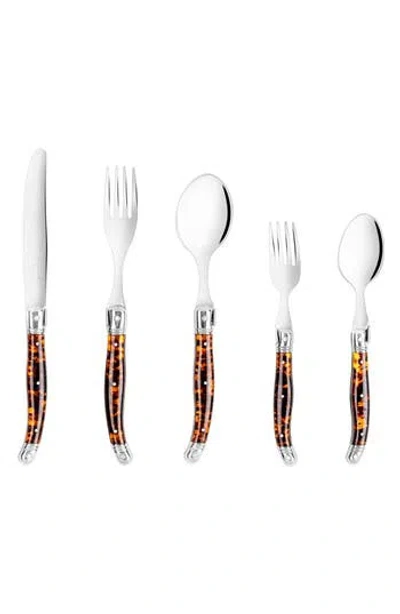 FRENCH HOME FRENCH HOME 20-PIECE LAGUIOLE CONNOISSEUR FLATWARE SET