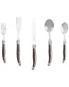FRENCH HOME FRENCH HOME 20PC LAGUIOLE FLATWARE SET, SERVICE FOR 4
