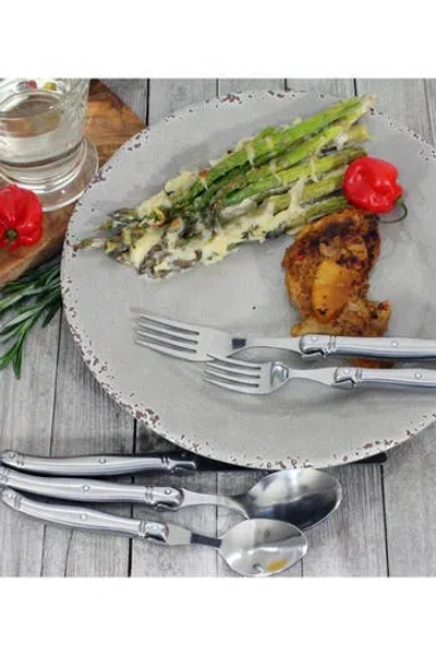 French Home 20-piece Laguiole Flatware Set In Silver