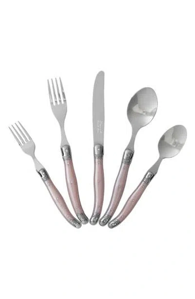 French Home 20-piece Laguiole Flatware Set In Silver