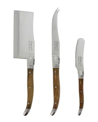 French Home 3pc Laguiole Cheese Set