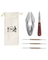 FRENCH HOME FRENCH HOME 6PC ESSENTIAL SEAFOOD UTENSIL SET