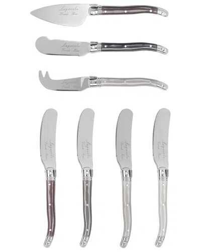 French Home 7pc Laguiole Cheese Knives & Spreaders