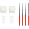 French Home 8-piece Chopsticks, Soy Sauce Bowls & Rest Set In Multi