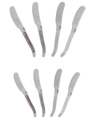 French Home 8pc Laguiole Spreader Set In Gray