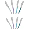 French Home 8-piece Spreader Knife Set In Purple