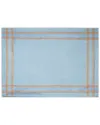 French Home Boulevard Denim And Terracotta Tablecloth
