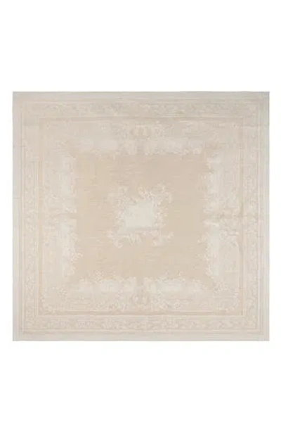 French Home Filigree Tablecloth In Neutral