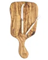 French Home Jubilee 3pc Cheese Knife, Bottle Opener & Board Set In Multicolor
