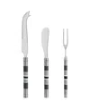 French Home Jubilee Cheese Knife, Spreader And Fork Set