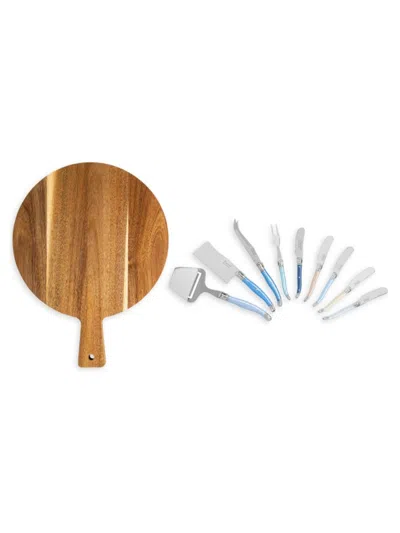 French Home Laguiole 10-piece Cheese Board Set In Multi