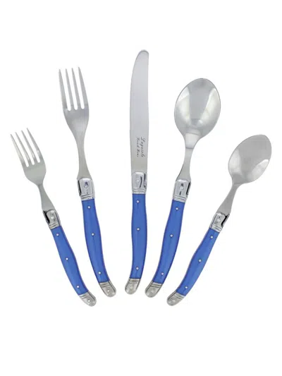 French Home Laguiole Kids' 20-piece Flatware Set In White