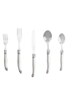 French Home 20pc Laguiole Flatware Set, Service For 4 In Pewter