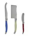 French Home Laguiole 3pc Cheese Set