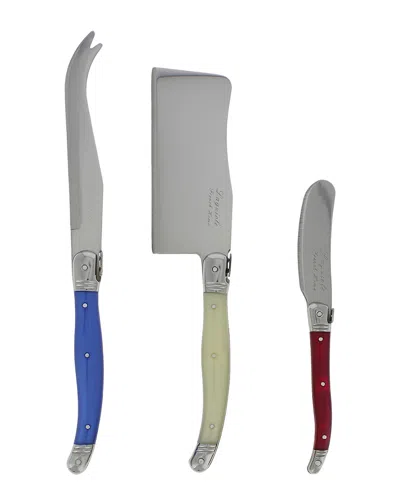 French Home Laguiole 3pc Cheese Set