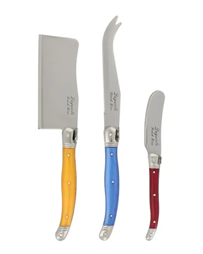 French Home Laguiole 3pc Cheese Set