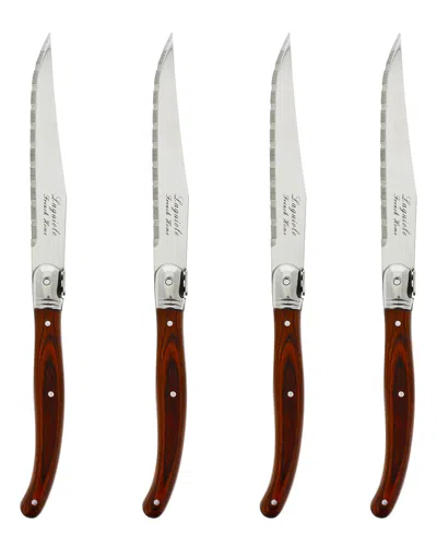 French Home Laguiole 4pc Steak Knives Set
