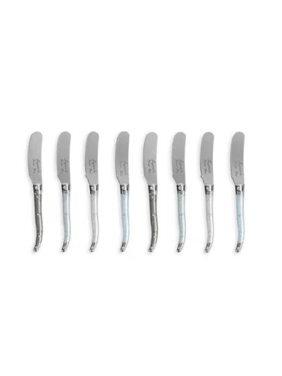 French Home Laguiole 8-piece Laguiole Spreader Set In Metallic